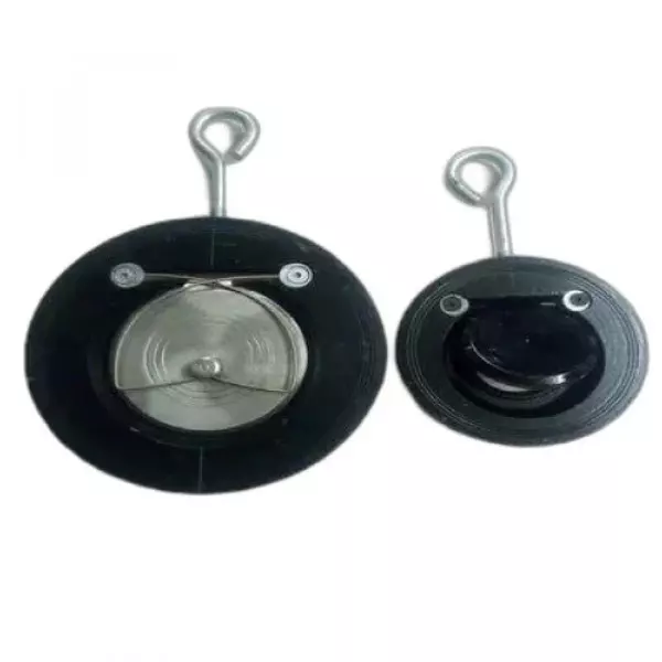 Wafer Check Valve Showing Compact Design Installed Between Pipeline Flanges