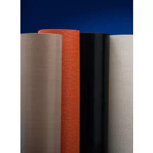 Close-up Of PTFE Laminated Fabric Showing Texture And Layering