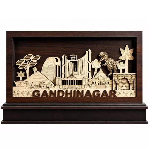 MDF Gandhinagar Skyline Memento
