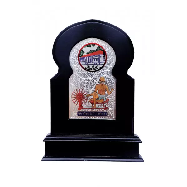 Mahatma Gandhi With Charkha Memento