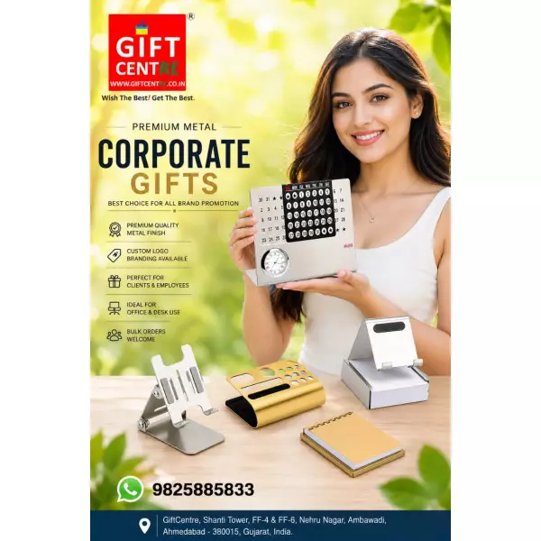 Metal Corporate Time Calendar