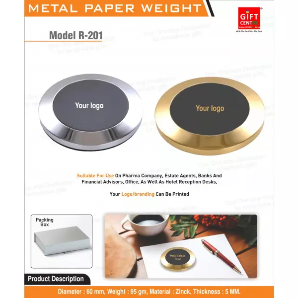 Metal Paper Weight
