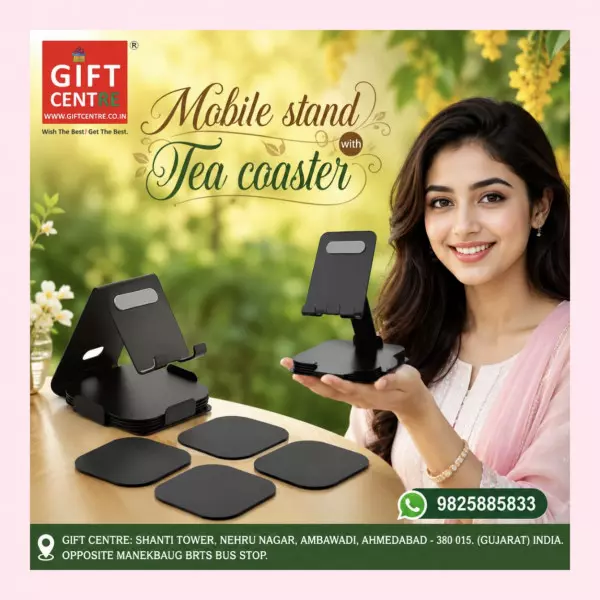Mobile Stand Tea Coaster