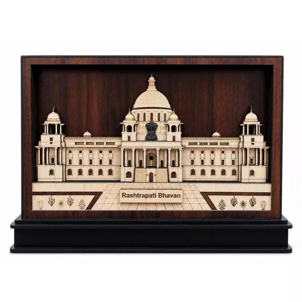 Rashtrapati Bhavan Memento | Multi-layer MDF Showpiece