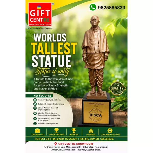 Worlds Tallest Statue Of Unity