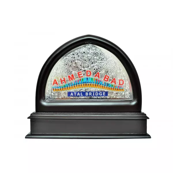 Sidi Saiyyed Ni Jali With Atal Bridge In Ahmadabad Gujarat