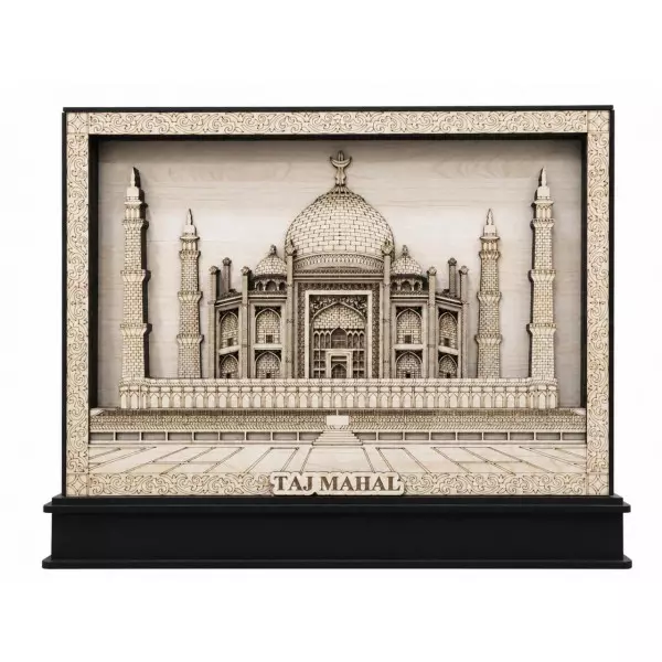 Taj Mahal Memento | Multi-layer MDF Showpiece In Vadodara