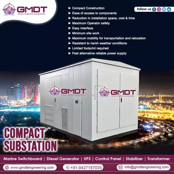 Compact Substation For Industrial Use In Palanpur