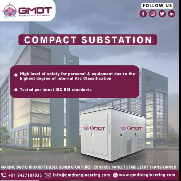 Compact Substation For Residential Projects In Gujarat