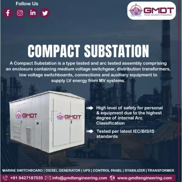 Compact Substation Transformer Gujarat