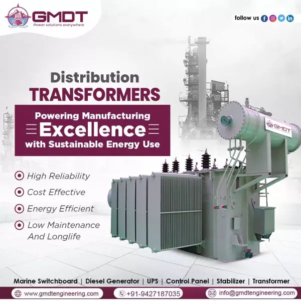 Distribution Transformers Manufacturer Company In Dasada