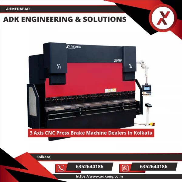 3 Axis CNC Press Brake Machine Dealers In Kolkata
