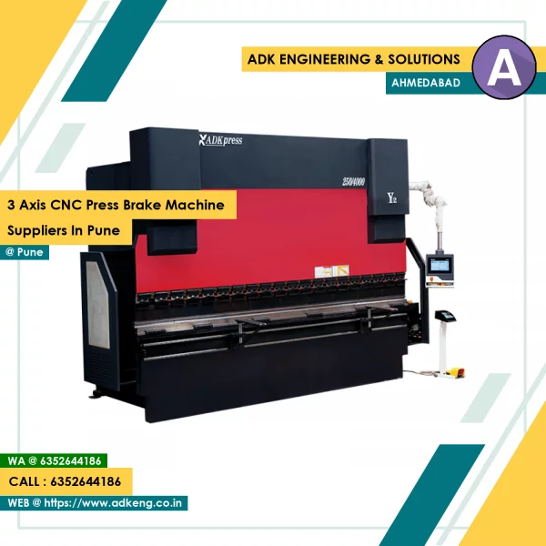 3 Axis CNC Press Brake Machine Suppliers In Pune
