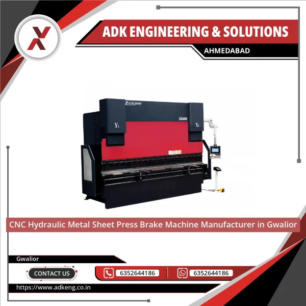 CNC Hydraulic Metal Sheet Press Brake Machine Bending Metal Sheet