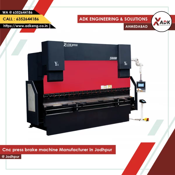 Cnc Press Brake Machine Manufacturer In Jodhpur