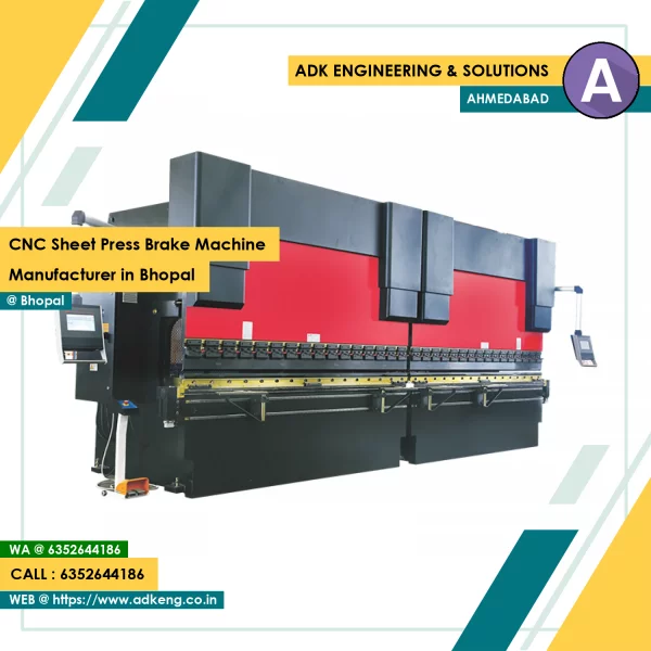 CNC Sheet Press Brake Machine Manufacturer In Bhopal