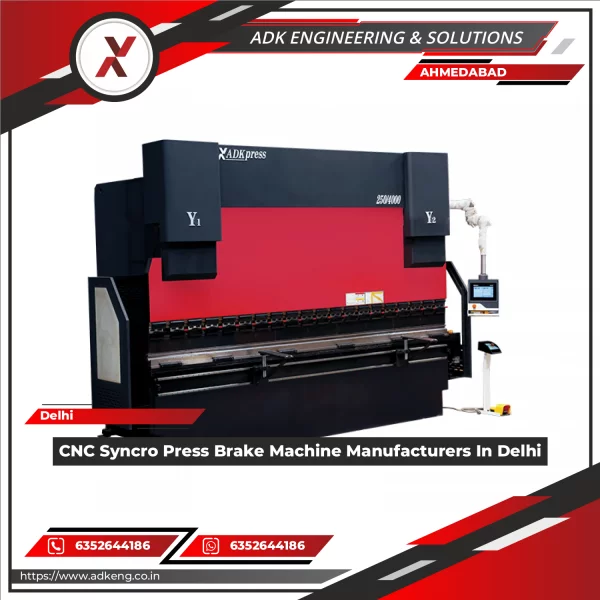 CNC Syncro Press Brake Machine Manufacturers In Delhi