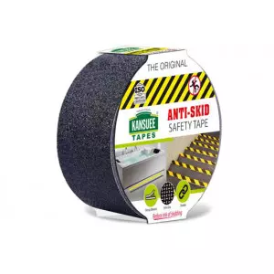 Anti Skid Safety Tape Applied On Industrial Floor For Slip Prevention