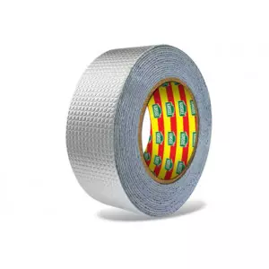 Roll Of Butyl Sealing Tape Showing Sticky Surface Texture