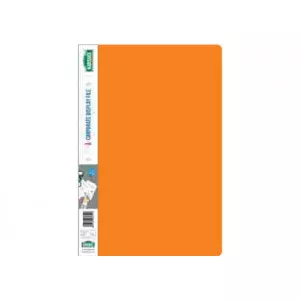 Corporate Spring File Showing Metal Spring Mechanism And Durable Cover
