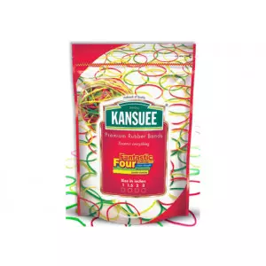 Close-up Image Of Stretched Premium Rubber Band Showing Texture