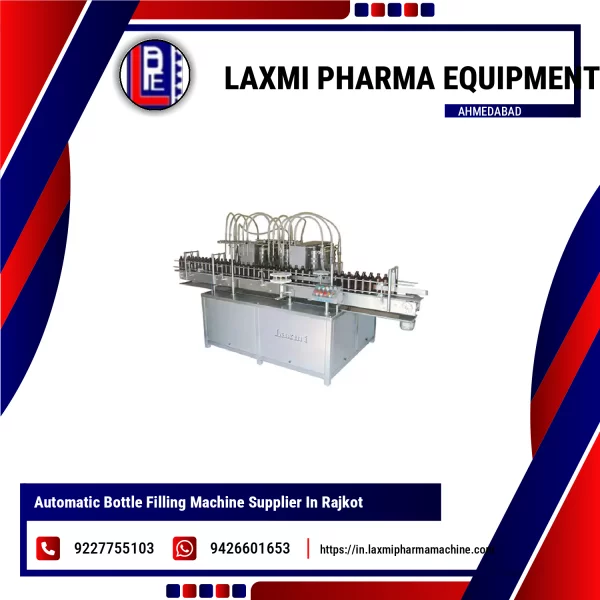 Automatic Bottle Filling Machine Supplier In Rajkot