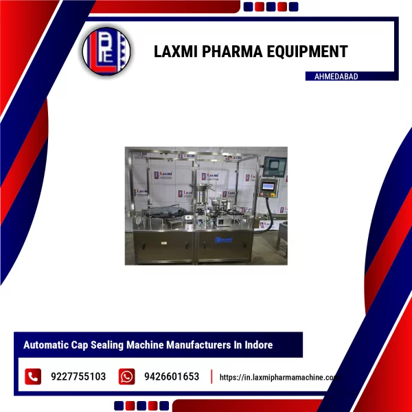 Automatic Cap Sealing Machine Manufacturers In Indore