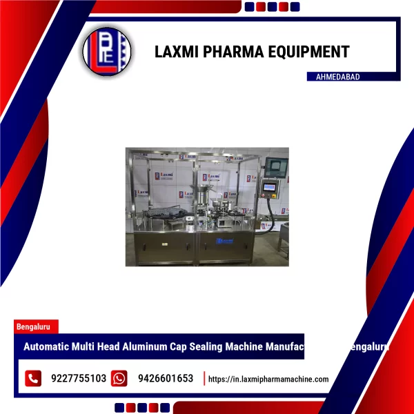 Automatic Multi Head Aluminum Cap Sealing Machine Manufacturers In Bengaluru