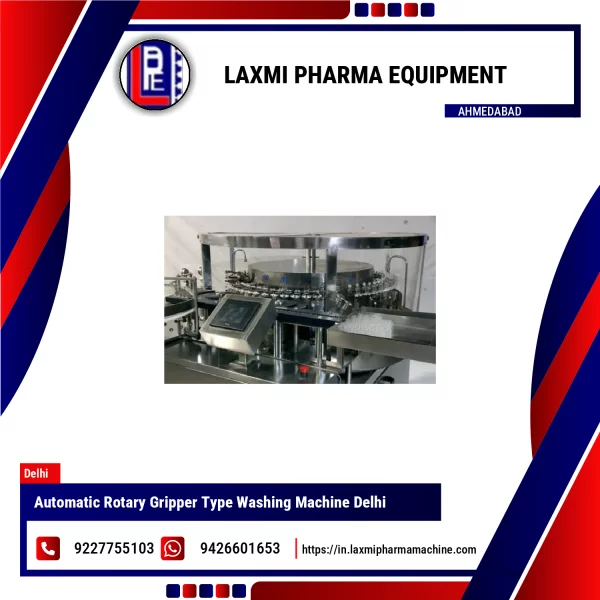 Automatic Rotary Gripper Type Washing Machine Delhi