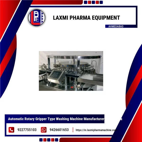 Automatic Rotary Gripper Type Washing Machine Manufacturers In Kolkata