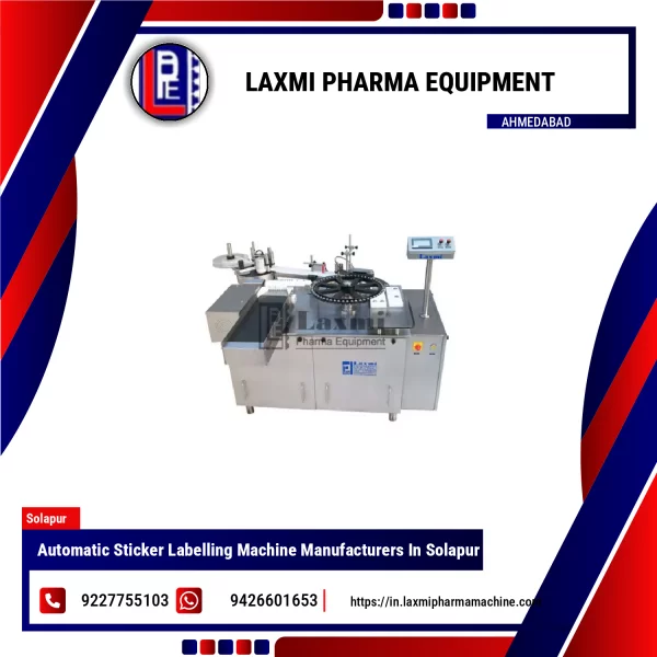 Automatic Sticker Labelling Machine Manufacturers In Solapur