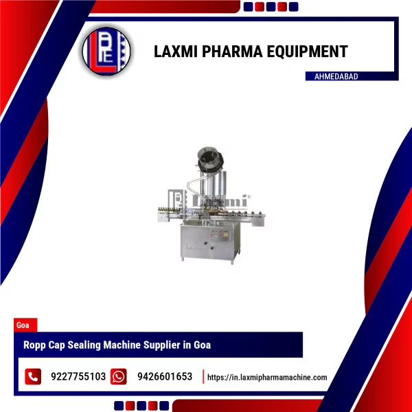 Ropp Cap Sealing Machine Used In Pharmaceutical Packaging Line