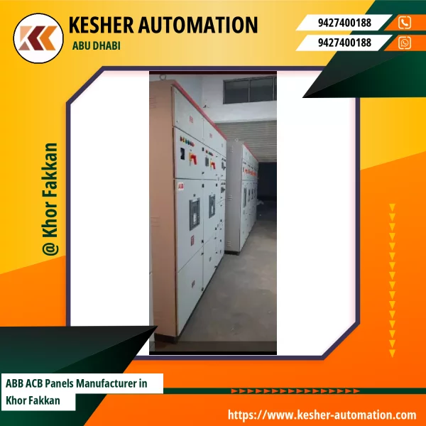 ABB Air Circuit Breaker Panel Installed For Industrial Power Distribution