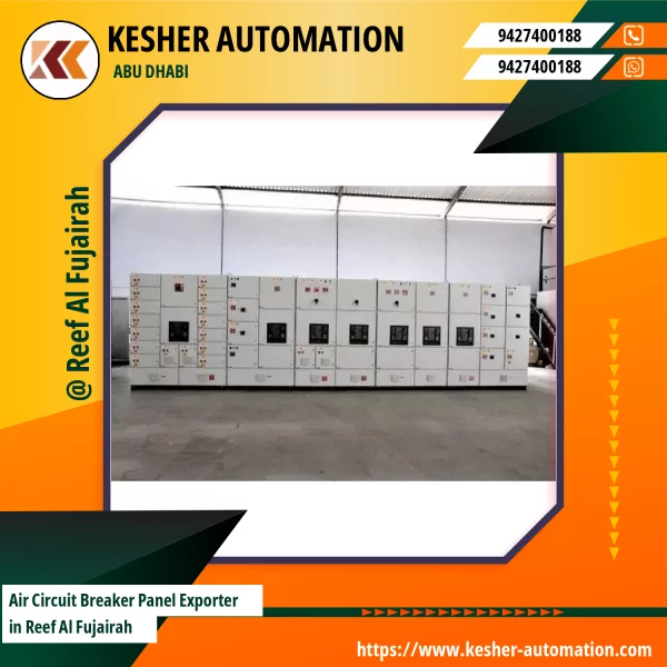 Air Circuit Breaker Panel Installed In An Industrial Setting