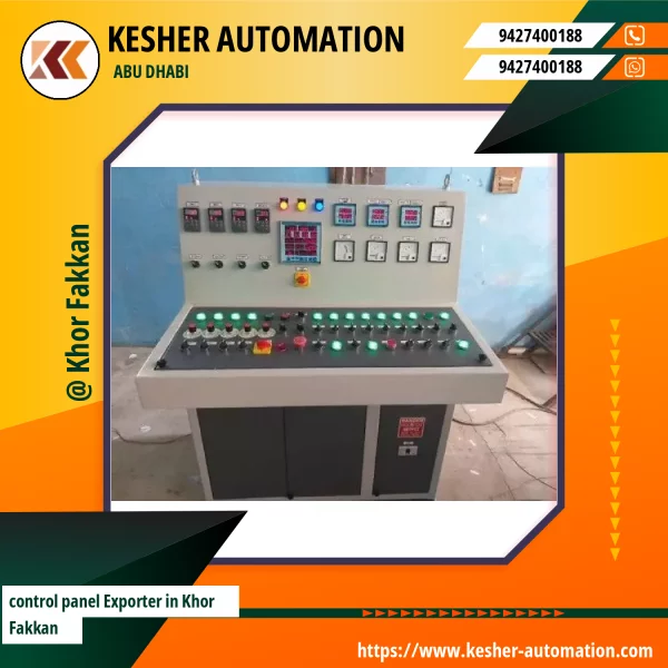 High-performance Electrical Control Panel Designed For Export In Industrial Setting