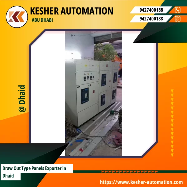 Draw Out Type Electrical Control Panel Designed For Industrial Use