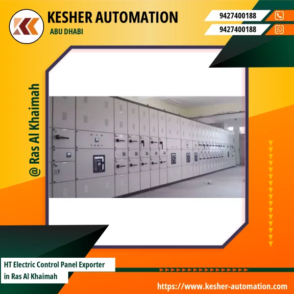 HT Electric Control Panel Installed In An Industrial Setting