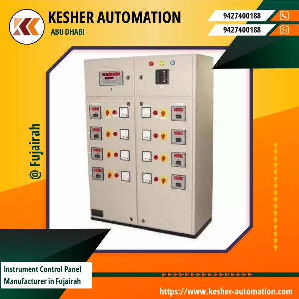 Instrument Control Panel With Switches And Meters Installed In An Industrial Setting
