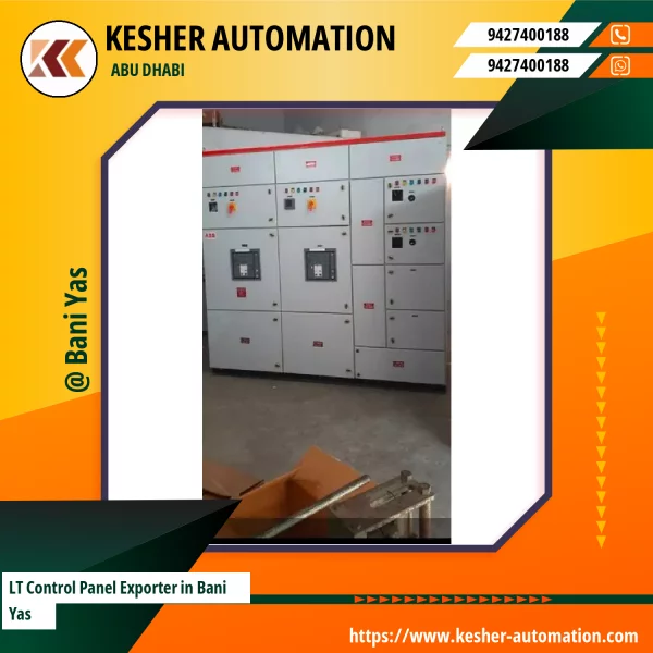 LT Control Panel Electrical Cabinet Showing Wiring And Components