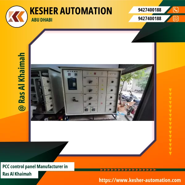 PCC Control Panel Installed At An Industrial Site
