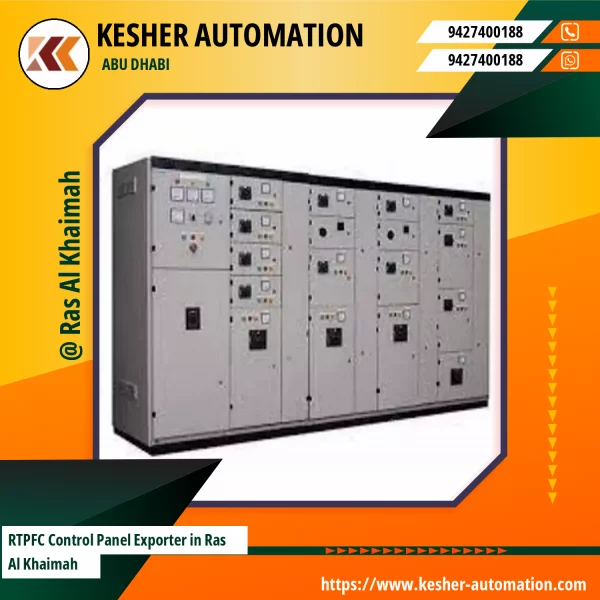 RTPFC Control Panel With Digital Display Installed In An Industrial Setup
