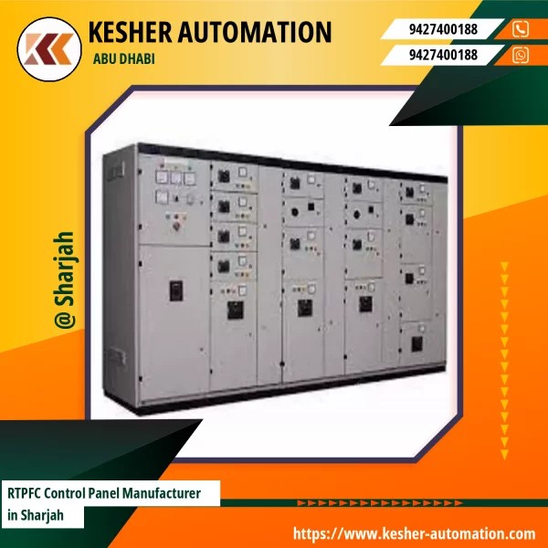 RTPFC Control Panel Showing Wiring And Components Inside Electrical Enclosure