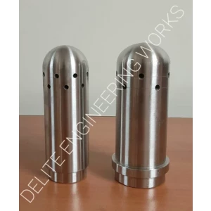 Stainless Steel Boiler Air Nozzle Showing Detailed Construction