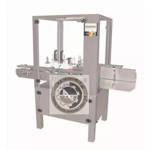 Automatic Linear Vial Sticker Labeling Machine Manufacturer Bari Brahmana
