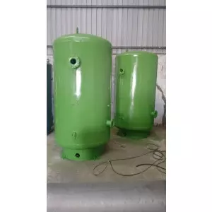 Industrial 3000 Liter Air Receiver Tank Installed In Factory