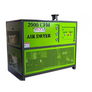 400 CFM Refrigerated Air Dryer Unit Installed For Industrial Use