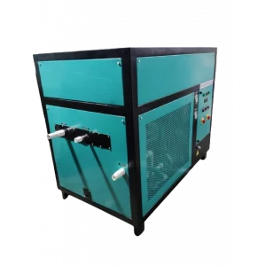 5 Ton Industrial Water Chiller Unit Installed In Factory Setting