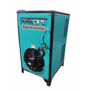Commercial Water Chiller System Installed At An Industrial Site