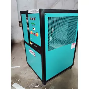 Industrial Copper Coil Water Chiller Unit Installed For Factory Cooling System
