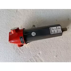 Pre Air Line Filter Installed In An Industrial Compressed Air Pipeline